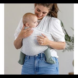 Solly Baby Grey Stripe Wrap